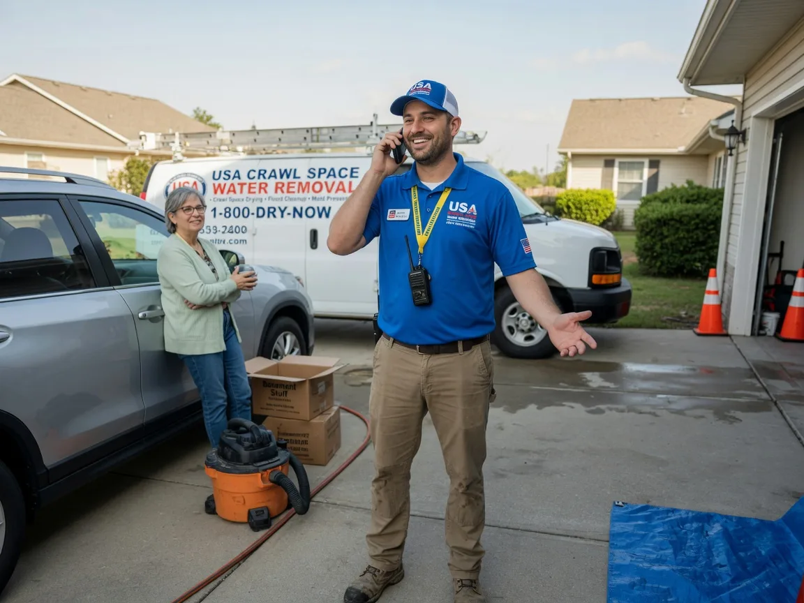 Crawl Space Water Removal Williford, AR FAQs